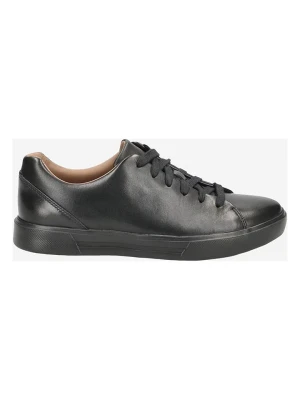 Clarks Skórzane sneakersy "Un Costa" w kolorze czarnym rozmiar: 45