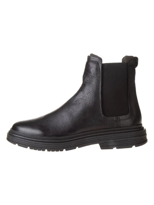 Clarks Skórzane sztyblety "Badbury" w kolorze czarnym rozmiar: 43