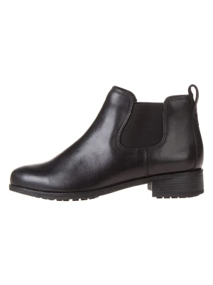 Clarks Skórzane sztyblety "Havisham Top" w kolorze czarnym rozmiar: 38