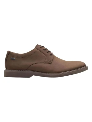 Clarks Skórzane trzewiki "Atticus" w kolorze brązowym rozmiar: 41