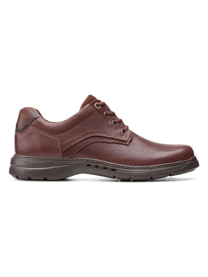 Clarks Skórzane trzewiki "Brawley Pace" w kolorze brązowym rozmiar: 44