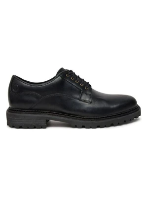 Clarks Skórzane trzewiki "Clarkridge" w kolorze czarnym rozmiar: 42,5