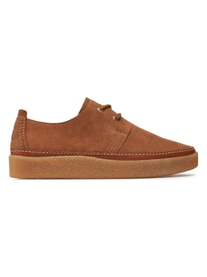 Clarks Skórzane trzewiki "Clarkwood" w kolorze jasnobrązowym rozmiar: 40