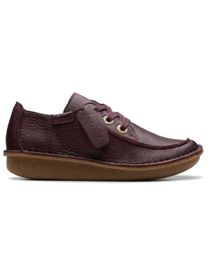 Clarks Skórzane trzewiki "Funny Dream" w kolorze bordowym rozmiar: 37
