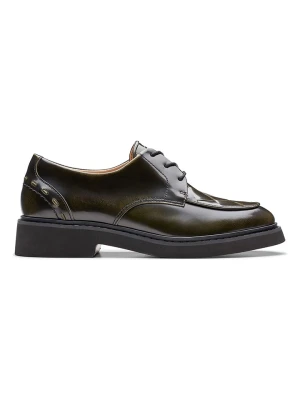 Clarks Skórzane trzewiki "Splend Weave'' w kolorze brązowym rozmiar: 41, 5