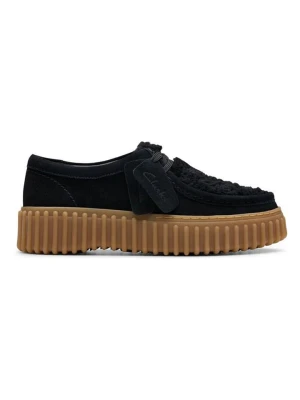Clarks Skórzane trzewiki "Torhill Bee" w kolorze czarnym rozmiar: 38