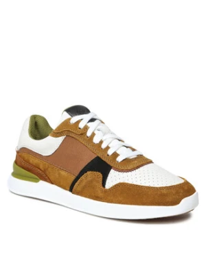 Clarks Sneakersy 26164247 Brązowy