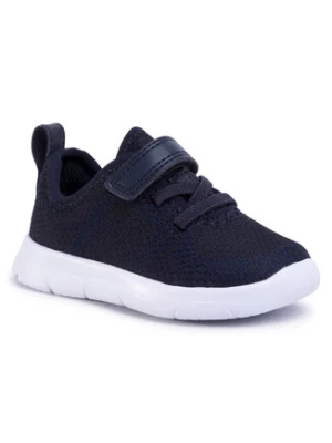 Clarks Sneakersy Ath Flux T 261412697 Granatowy