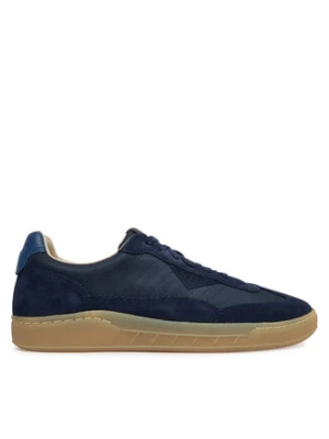 Clarks Sneakersy CraftRally Ace 26186429 Granatowy