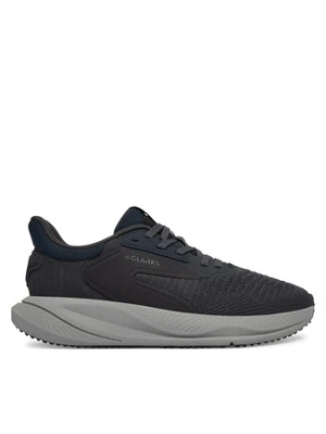 Clarks Sneakersy Pace Move 26186613 Granatowy