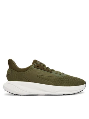 Clarks Sneakersy Pace Move 26186614 Zielony