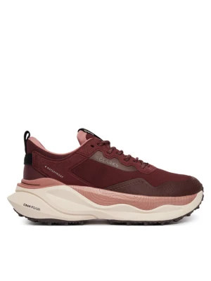 Clarks Sneakersy Pace Trail Go Wp 26328930 Bordowy