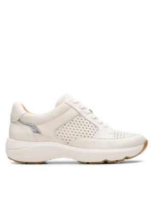 Clarks Sneakersy Tivoli Walk 26181361 Biały