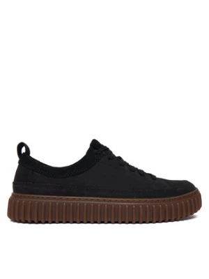 Clarks Sneakersy Torhill Lace 26183470 Czarny