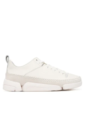Clarks Sneakersy Trigenic 2 Flex 26188582 Biały