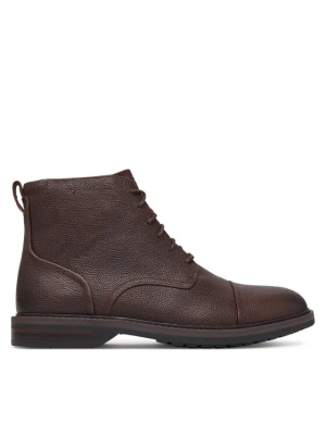 Clarks Trzewiki Aldwin 2 Cap 26320119 Brązowy