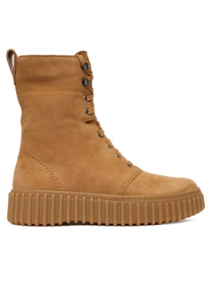 Clarks Trzewiki Torhill Style 26182917 Brązowy