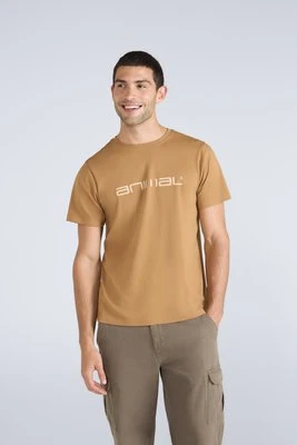 Classico koszulka męska - Light Brown Animal