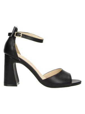 Claudia Ghizzani Czółenka w kolorze czarnym z paskiem rozmiar: 39