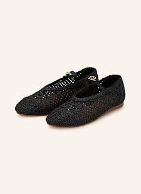 Claudie Pierlot Baleriny Mary Jane schwarz