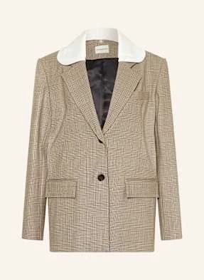Claudie Pierlot Blezer Z Odpinanym Kapturem rot