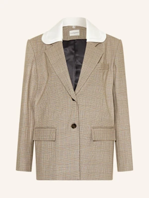 Claudie Pierlot Blezer Z Odpinanym Kapturem rot