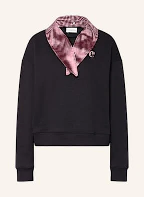 Claudie Pierlot Bluza Nierozpinana Z Odpinanym Kołnierzem blau