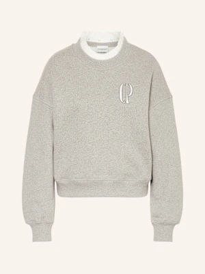 Claudie Pierlot Bluza Nierozpinana Z Odpinanym Kołnierzem gruen