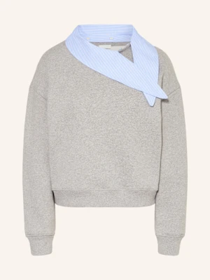 Claudie Pierlot Bluza Nierozpinana Z Odpinanym Kołnierzem gruen