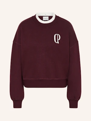 Claudie Pierlot Bluza Nierozpinana Z Odpinanym Kołnierzem rot