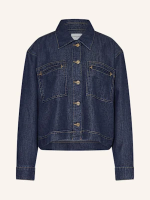 Claudie Pierlot Bluzka Jeansowa blau