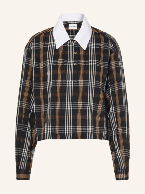 Claudie Pierlot Bluzka Koszulowa schwarz czarny