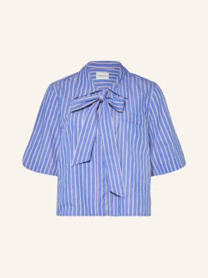 Claudie Pierlot Bluzka Koszulowa Z Odpinanym Kołnierzykiem beige