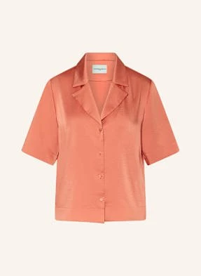 Claudie Pierlot Bluzka Satynowa orange