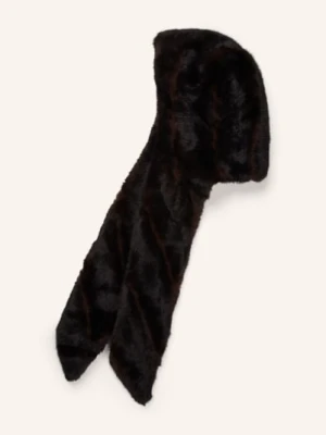 Claudie Pierlot Czapka Z Sztucznego Futra braun