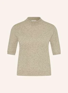 Claudie Pierlot Dzianinowa Koszulka beige