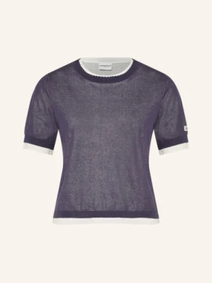 Claudie Pierlot Dzianinowa Koszulka blau