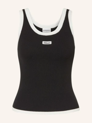 Claudie Pierlot Dzianinowy Top schwarz