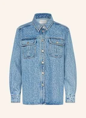 Claudie Pierlot Jeansowa Koszula Wierzchnia blau