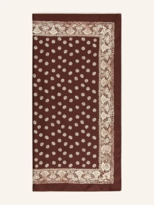 Claudie Pierlot Jedwabna Chusta braun