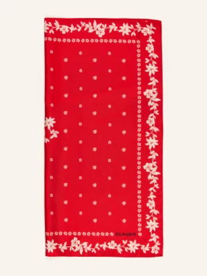 Claudie Pierlot Jedwabna Chusta rot