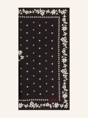 Claudie Pierlot Jedwabna Chusta schwarz