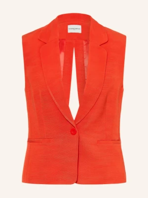 Claudie Pierlot Kamizelka Blezerowa orange