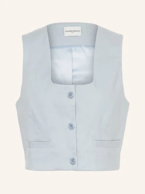 Claudie Pierlot Kamizelka Blezerowa Z Lnem grau