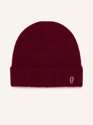 Claudie Pierlot Kaszmirowa Czapka rot
