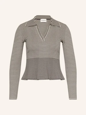 Claudie Pierlot Koszulka Polo Z Dżerseju Mantessa schwarz