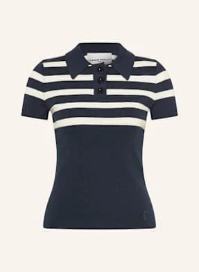 Claudie Pierlot Koszulka Polo Z Dzianiny beige