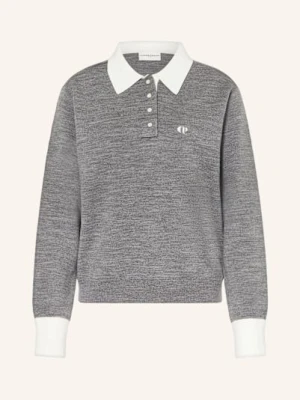 Claudie Pierlot Koszulka Polo Z Dzianiny grau