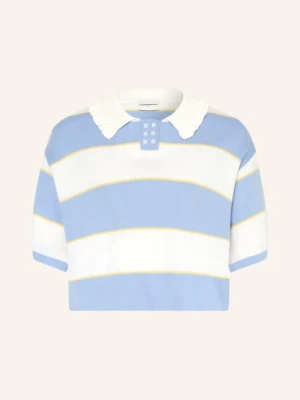 Claudie Pierlot Koszulka Z Dzianiny blau