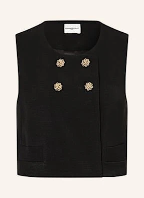 Claudie Pierlot Krótka Kamizelka Typu Blezer schwarz